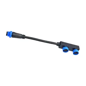 OSWELL fábrica Venta caliente M15 3 pin 2 3 4 vías cable conector impermeable F mejor precio para luz subacuática