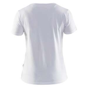 Blaklader-330410311000XXXL เสื้อยืดทำงานผู้หญิงเสื้อยืดทำงาน7330509473924ขาว-EAN และเสื้อโปโล - Product Image 3