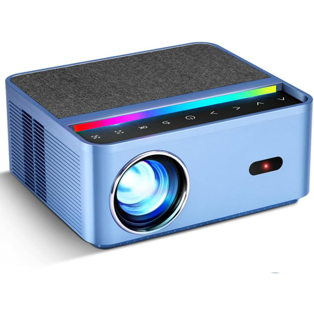Wholesale Transjee 1080P Smart Mini Projector with Android 9 Built-In Speakers Short Throw & Portable Design