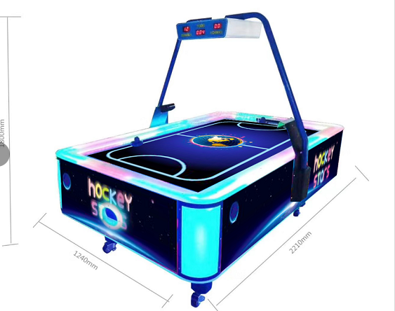 New Coin-Operated Arcade Air Hockey Prize Game Machine for Kids & Adults Metal Construction 1 Year Warranty