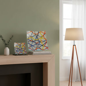 Plaques d'art Fusion de différentes tailles 14cm 18cm 23cm - Product Image 3