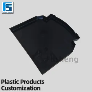 Fabbrica Custom grande foglio di ABS di plastica modellata termoformatura coperchio alloggiamento vassoio sottovuoto forma guscio nero