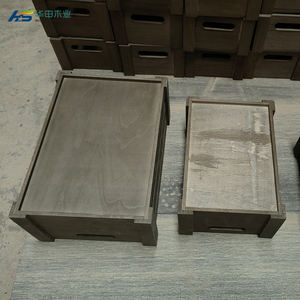 Comptoir <span class=keywords><strong>de</strong></span> cuisine <span class=keywords><strong>plateau</strong></span> fourre-tout Chic Style rustique fleur plante stockage caisses en bois pas cher inachevé fruits caisse et baril - Product Image 5