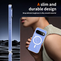 Coque de téléphone transparente exclusive pour Google Pixel 11 Pro XL, magnétique, en TPU et PC, résistante au jaunissement, coque de protection pour téléphone