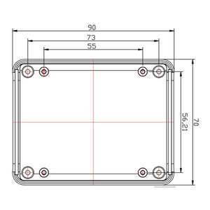 Nhà Sản Xuất Tùy Chỉnh Hộp Điện Tử Bao Vây Hộp Điều Khiển Dự Án Điện Tử Trường Hợp Thiết Bị Đầu Cuối Khối PLC Nhựa Bao Vây - Product Image 4