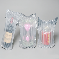 Coussin gonflable anti-chute personnalisé en colonne d'air, emballage de protection antichoc en PE pour bouteilles de vin en verre, canettes et marchandises fragiles