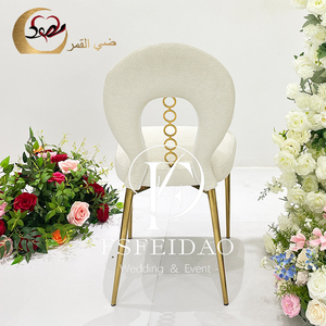 Luxury Modern Restaurant Stainless Steel Legs Velvet Dining Room <b>Chair</b> for Outdoor Apartment & Living Room Use - Product Image 6