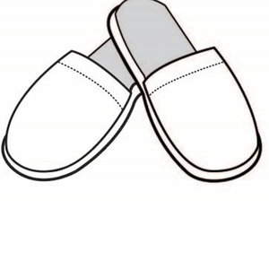 รองเท้าแตะปะการังขนแกะนุ่มปิดนิ้วขนาดใหญ่แบบใช้แล้วทิ้งสำหรับโรงแรมในร่มพื้นรองเท้ามีเบาะ - Product Image 3