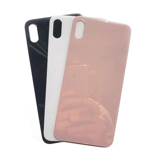 Coque arrière en verre à grande ouverture pour <span class=keywords><strong>iPhone</strong></span> X, Xs, Xs Max, 11, 8 Plus, Xr, 8G, 11 Pro Max – Remplacement du boîtier arrière - Product Image 1