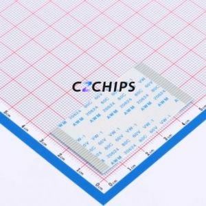 HX FFC-1.0-28P-50mm FFC Cable (Flexible Flat Cable) P=1mm Connector 28P 1mm 0.3mm Non-Inverting - Product Image 1