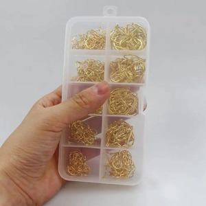 Anzuelos de Pesca Ise-ni Izu Gold Sleeve, 300 Piezas, Acero con Alto Contenido de Carbono, para Carpa Crucian, Agua Dulce, Paquete a Granel - Product Image 3