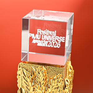 व्यक्तिगत व्यवसाय उपहार कस्टम क्रिस्टल ट्रॉफी लोगो डिजाइन खेल ट्रॉफी और कंपनी की वार्षिक बैठक स्मृति के लिए पुरस्कार संग्रह - Product Image 5