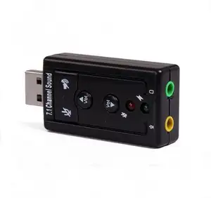 USB внешняя звуковая карта Микрофон Динамик Виртуальный 7,1 канал - Product Image 1