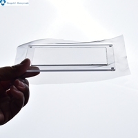 Ventanas de Vidrio Blindadas EMI/RFI Horizontales Fijas con Marco de Aleación de Aluminio para Uso Industrial y Hospitalario, Suministro de Fábrica