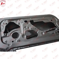 Z-ART Garniture de porte intérieure en carbone préimprégné pour BMW M3 M4 F82 F83 F32 F33 2014-2020 Pièces de tuning sportif intérieur