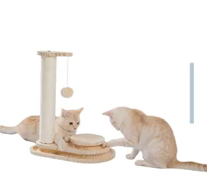 Ball of yarn layers cat turntable pet intelligence wood cat toy