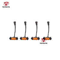 TEYOTE Feu de calandre avant à LED ambre pour Tacoma 2016 2017 2018 2019 2020 Lampe œil d'aigle ambre et blanc