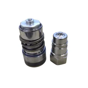 Hydraulic check valve quick-release coupling RE577560 John Deere cartridge coupler interchange with ISO7241A 1/2 male parts