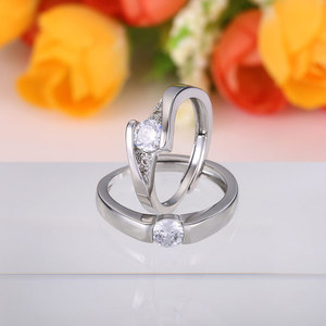 Elegant <b>Open</b> <b>Ring</b> For Women Sparkling Inlaid Design Minimalist Fashion Jewelry - Product Image 6
