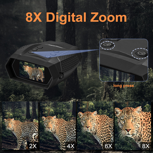 Gran oferta 8x Zoom Digital Day Night Vision Binocular Hunting Scopes 3 pulgadas LCD 800x540 Alta resolución 100% Oscuridad Kits de viaje - Product Image 2