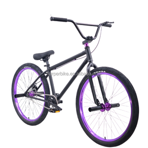 Vélo <span class=keywords><strong>BMX</strong></span> à grandes roues 26 / 27,5 / 29 pouces pour la rue, vélo <span class=keywords><strong>BMX</strong></span> vintage <span class=keywords><strong>avec</strong></span> cadre en aluminium et freins à disque - Product Image 4