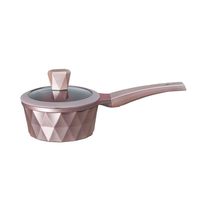 Set panci masak dapur tidak lengket, peralatan masak dapur, panci sup, saus, memasak aluminium, berlian tidak lengket