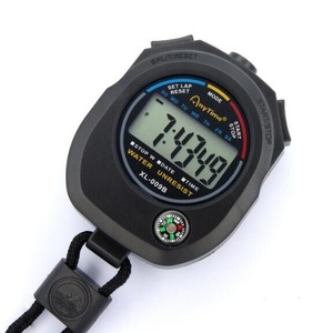 Chronomètre portable de sport, chronomètre étanche avec affichage numérique LCD, chronomètre de fitness - Product Image 1