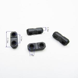 ขายส่งคุณภาพดีPOM <span class=keywords><strong>2</strong></span>ล็อคสายไฟเชือกปลายClaspsเชือกStoppers - Product Image 2