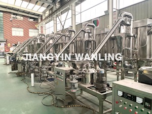 <span class=keywords><strong>WLM</strong></span> Haute Capacité 500kg 1 tonne Automatique SUS304 80-600 Mesh Moteur Certifié CE ISO pour le Traitement du Sucre, du Riz, des Balles de Riz, des Grains, des Produits Chimiques et Alimentaires - Product Image 5