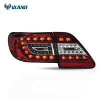 VLAND Venta de Fábrica al por Mayor Faros Traseros LED Conjunto de Luz Trasera Lámpara Trasera 2011 2012 2013 para Toyota Corolla