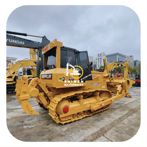 รถดันดินมือสองยี่ห้อญี่ปุ่น Caterpillar d7g สำหรับงานก่อสร้าง พร้อมริปเปอร์ ความจุดันดิน 4.2 ลูกบาศก์เมตร เครื่องยนต์ Cat D7G รุ่น Catd6r Catd6 - Product Image 1