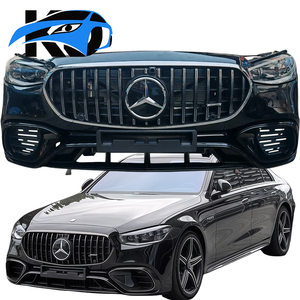Pare-chocs d'origine, phare LED d'origine, ventilateur de condenseur de radiateur A2238809502, partie avant pour Mercedes Benz W223 S63 <span class=keywords><strong>AMG</strong></span> <span class=keywords><strong>2021</strong></span>-2025 - Product Image 1