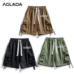 Китайские фабричные поставки, китайский производитель, уличные классические винтажные шорты-карго, практичные мужские шорты с боковыми карманами - Product Image 1