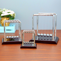 Berceau de Newton Premium : Boules d'équilibre physiques, jouet de bureau, décoration maison et bureau, cadeau scientifique