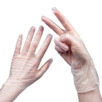 Fabricant de gants jetables en PVC sans poudre en vinyle résistant aux produits chimiques