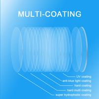 Verres miroir résistants aux chocs en polycarbonate de qualité supérieure Verre Danyang pour lunettes Pack de lunettes de protection de qualité supérieure