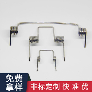 Stainless Steel Irregular Spring Clip Double Torsion Spring For Car Shenzhen Manufacturer Custom Shape Precision Spring - Product Image 3