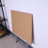 Nouvelle table pliante en bois de style moderne et tendance, fabriquée en Chine