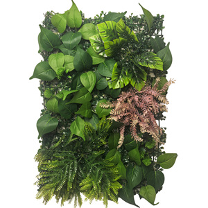 Panel de Pared de Plantas Artificiales de Eucalipto Verde Milán, Estabilizado contra Rayos UV, Ecológico, para Decoración de Paredes y Puertas - Product Image 5