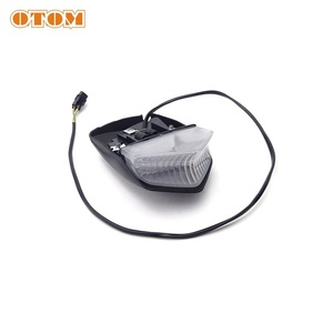 Gruppo Fanale Posteriore per Moto Fuoristrada Enduro WR250F WR450F, Schermo LED in Plastica per YAMAHA OTOM - Product Image 6