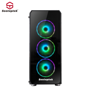 Ốp Máy Tính ATX Chất Lượng Cao Ốp Máy Tính Chơi Game Có Tháp Giữa Hoàn Toàn Bằng Kính - Product Image 2