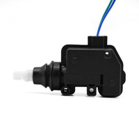 Actionneur de verrouillage centralisé Promata 12V en plastique ABS certifié CE, alarme antivol, étanche IP67, force de 55N, plus de 50 000 cycles de verrouillage