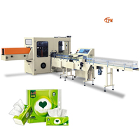 Ligne de production de papier absorbant à commande pneumatique, machine d'emballage double sac pour serviettes en papier