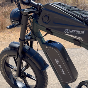 JANSNO Bicicleta Eléctrica X80 de Estilo Moderno, Neumáticos Gruesos de 20 Pulgadas, Entrega a Domicilio, 48V17AH, Bicicleta Eléctrica Urbana, Bicicleta Eléctrica de Montaña X80 - Product Image 5