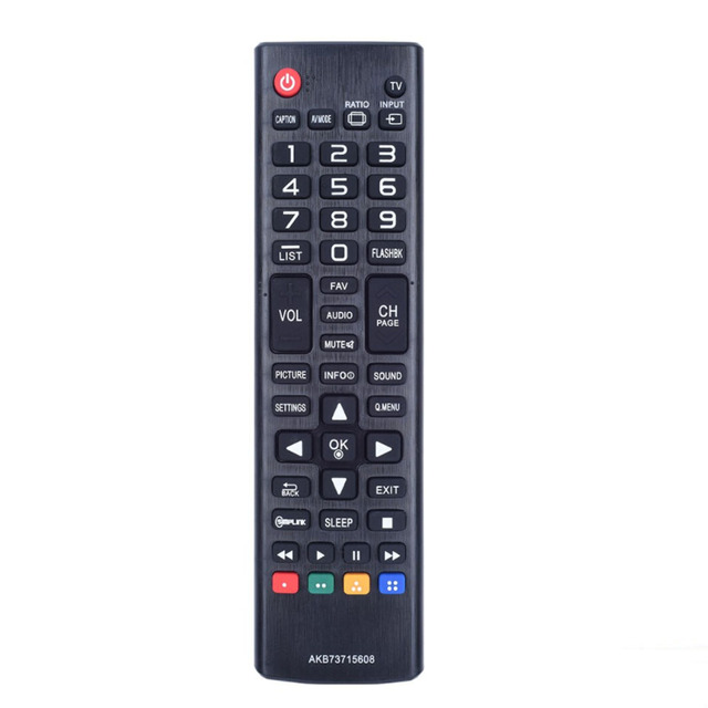 New AKB73715608 Replace Remote Control Fit for LG LCD TV Plasma HDTV 32LH500B 32LN520B 32LN5300 32LN530B 32LN530B-UA 32LN530BUA