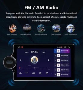 <span class=keywords><strong>Autoradio</strong></span> N3 10 pouces avec bouton rotatif, 64 Go, <span class=keywords><strong>Android</strong></span>, DSP, radio FM, GPS, Bluetooth, Carplay, écran tactile universel, ventilateur de refroidissement RGB, <span class=keywords><strong>2</strong></span> <span class=keywords><strong>DIN</strong></span> - Product Image 6