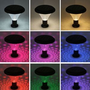 Luz de Pilar led solar para exteriores, farol resistente al agua ip65 para jardín, Estilo Vintage - Product Image 5