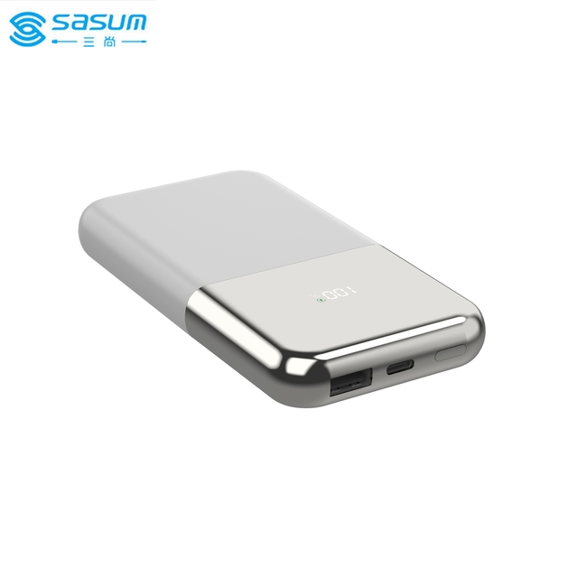 LargeCapacity 10000mAh SemiSolid Power Bank Universal PD QC Fast Charge MultiFunction Portable Mobile Power Bank