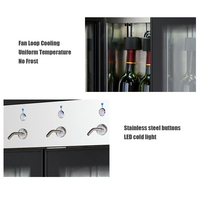 Distributeur automatique de vin rouge à 6 bouteilles, distributeur de vin, machine distributrice, prix de bar HOT