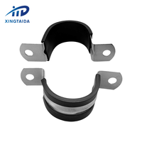 Ventes directes du fabricant chinois Pinces de type U avec caoutchouc de différentes tailles Colliers de serrage revêtus de caoutchouc
